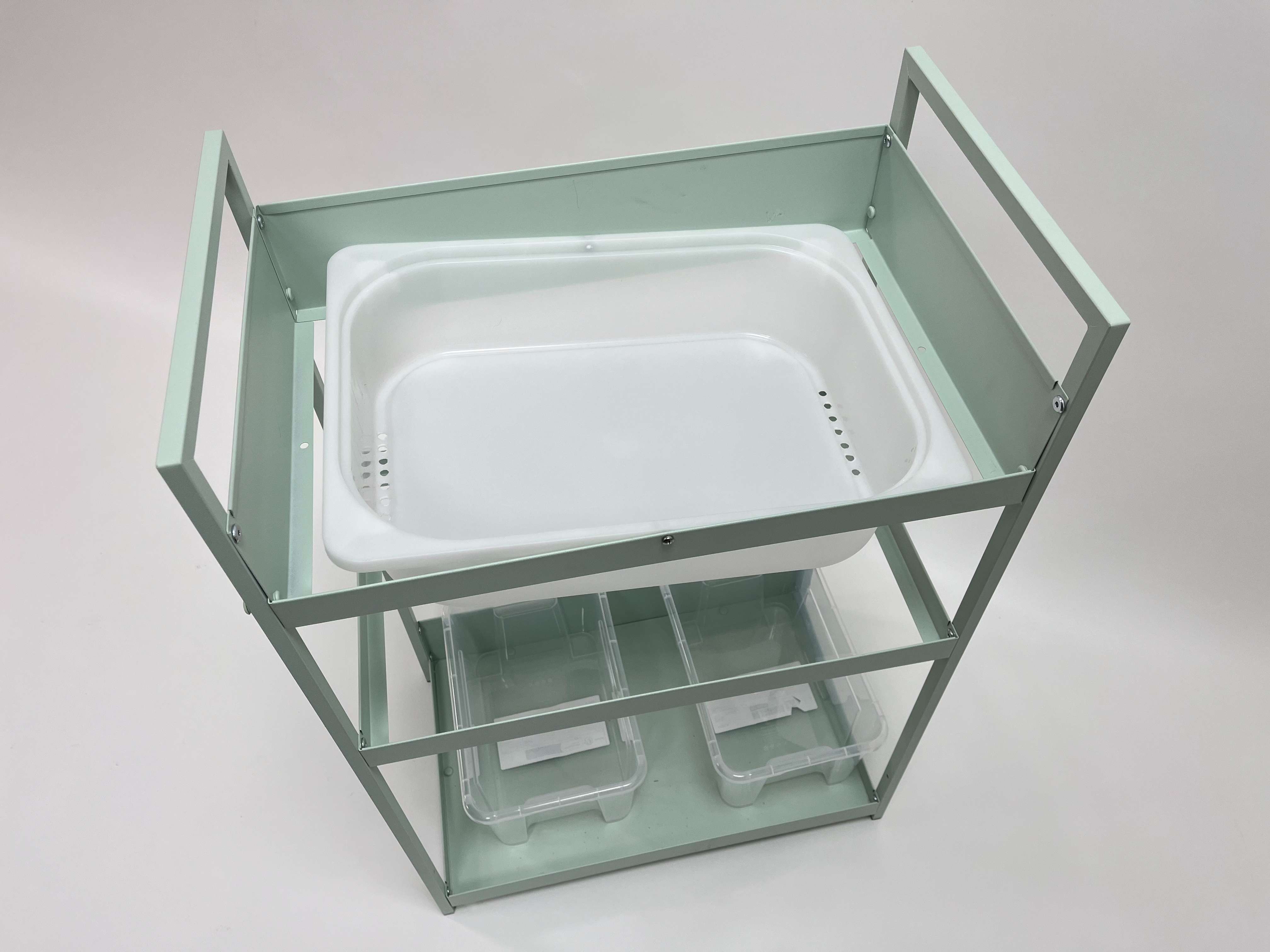 Step 1: Melt the plastic